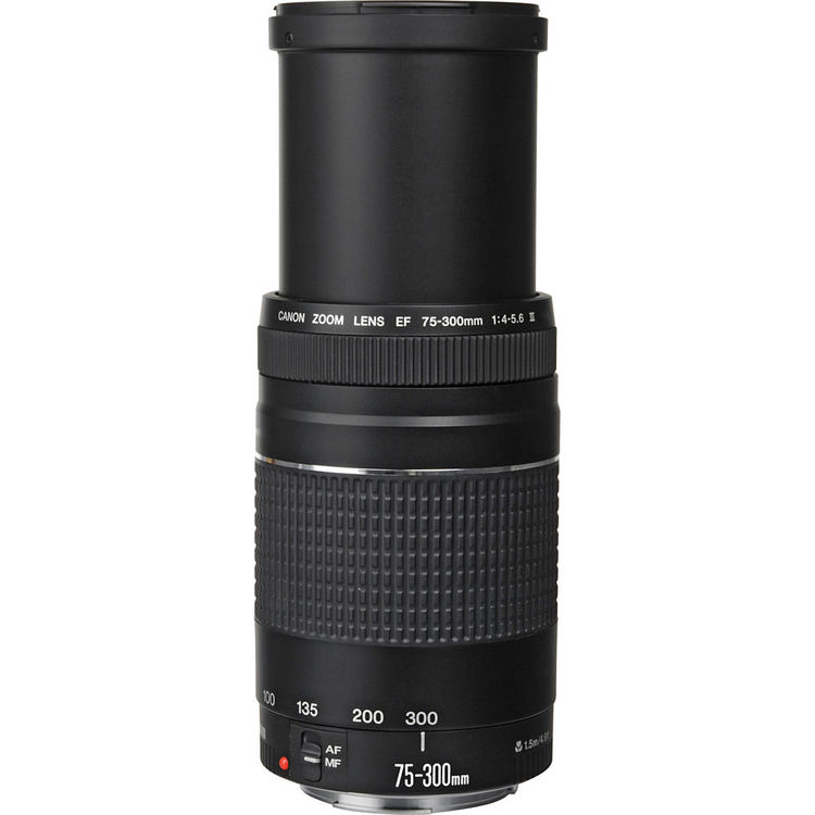 Canon EF 75-300mm f/4-5.6 III USM lens