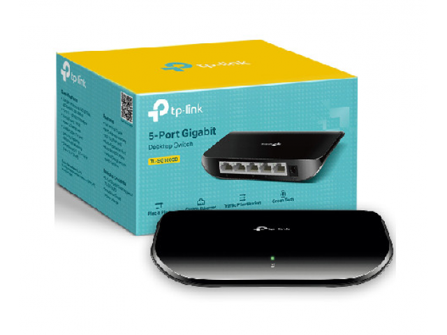 TP-Link 5-Port Gigabit Desktop Switch-TL-SG1005D