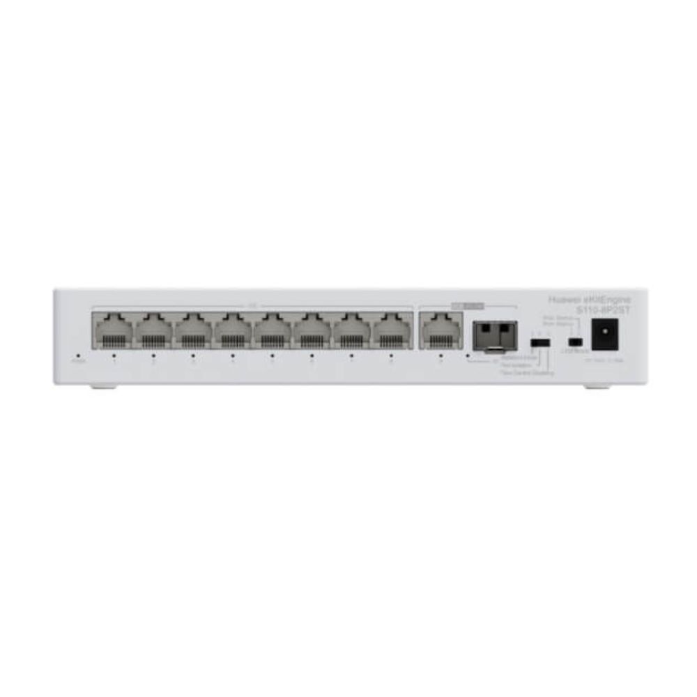 Huawei eKitEngine S110-8P2ST unmanaged Gigabit PoE+ switch