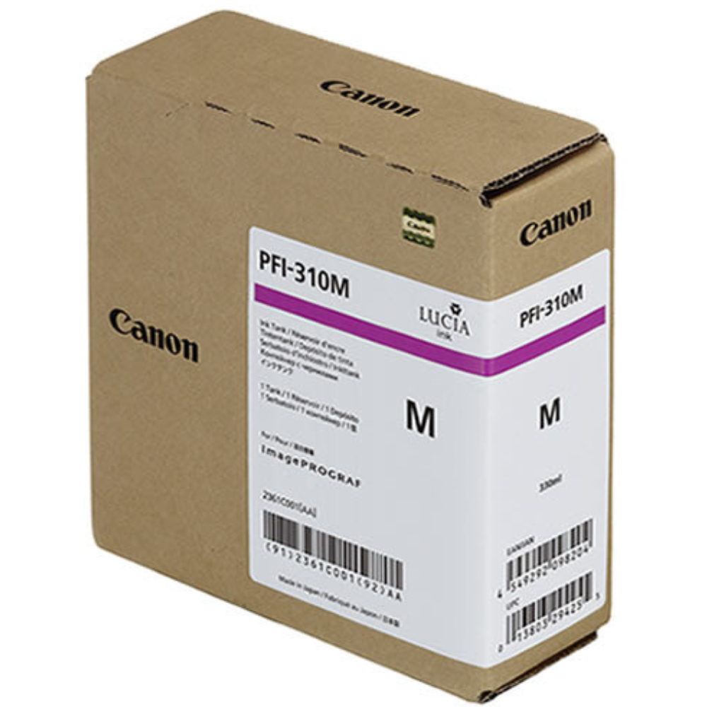 Canon PFI-310M Magenta Pigment Ink Tank (330mL