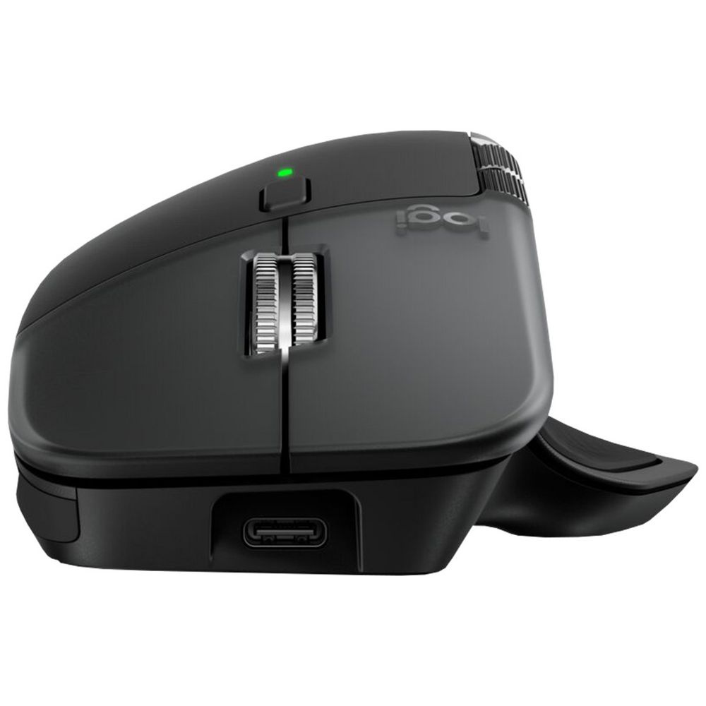 Logitech MX Master 4 , Ergonomic Bluetooth Mouse-Graphite