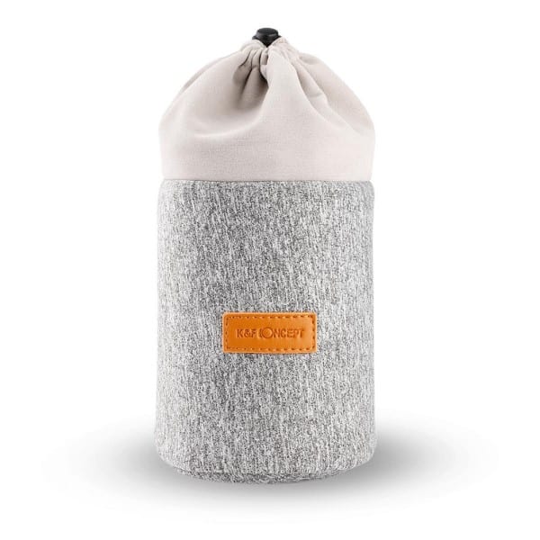 K&F Concept Lens Pouch, Protective Lens Pouch Bag