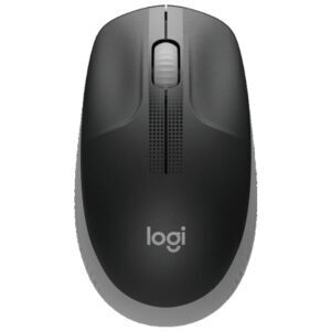 Logitech Wireless Mouse Full Size M190 – Mid Grey – 910-005906
