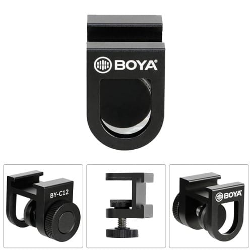 Boya BY-C12 Smartphone Microphone Clamp
