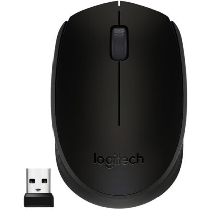 Logitech M171 Wireless Mouse (Black)