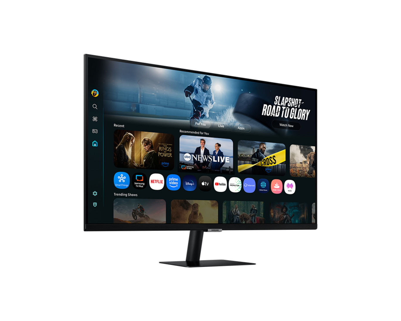 Samsung Vision AI 32" Smart Monitor M7 M70F (Black)-4K-LS32FM700UMXUE