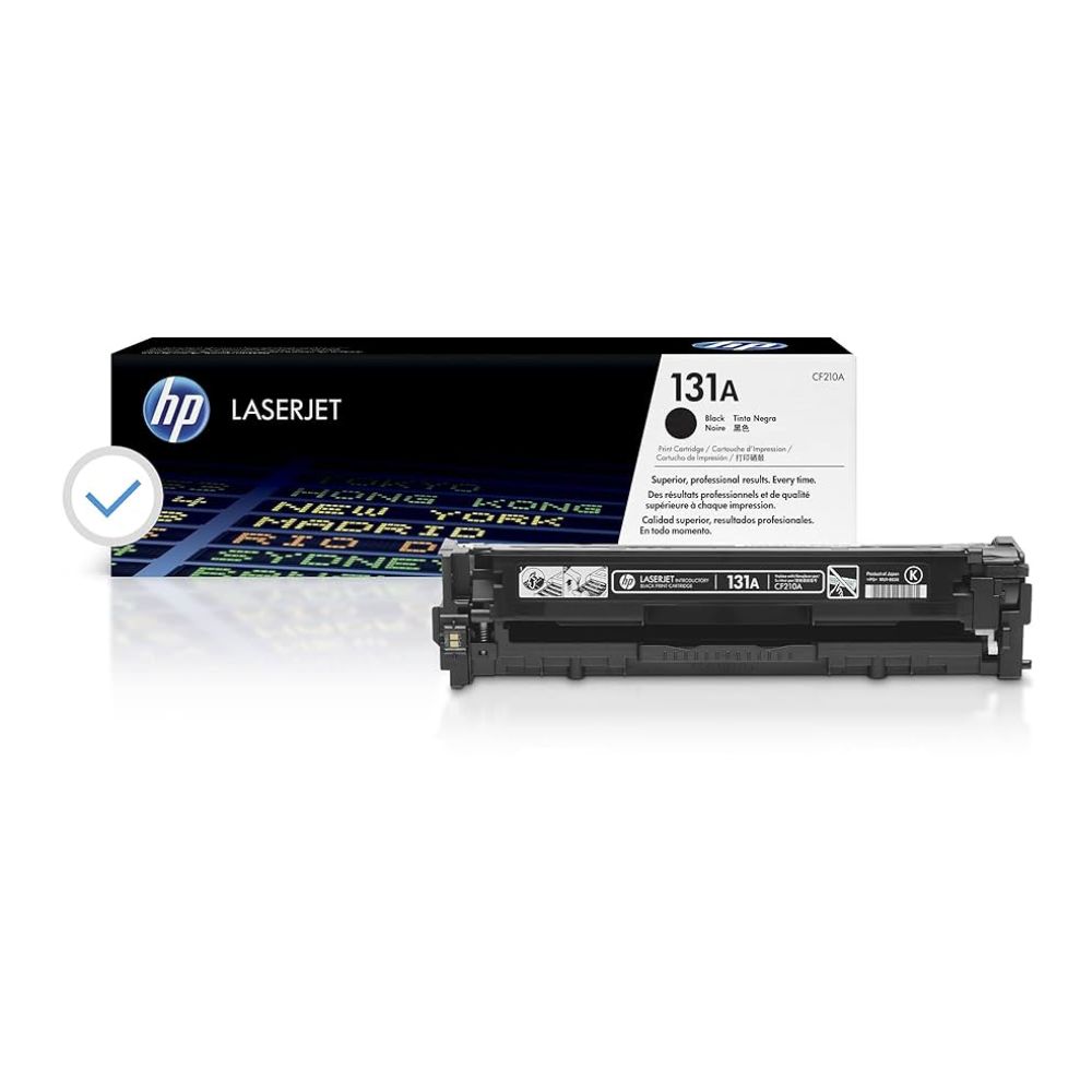 HP 131A Black Original LaserJet Toner Cartridge – CF210A