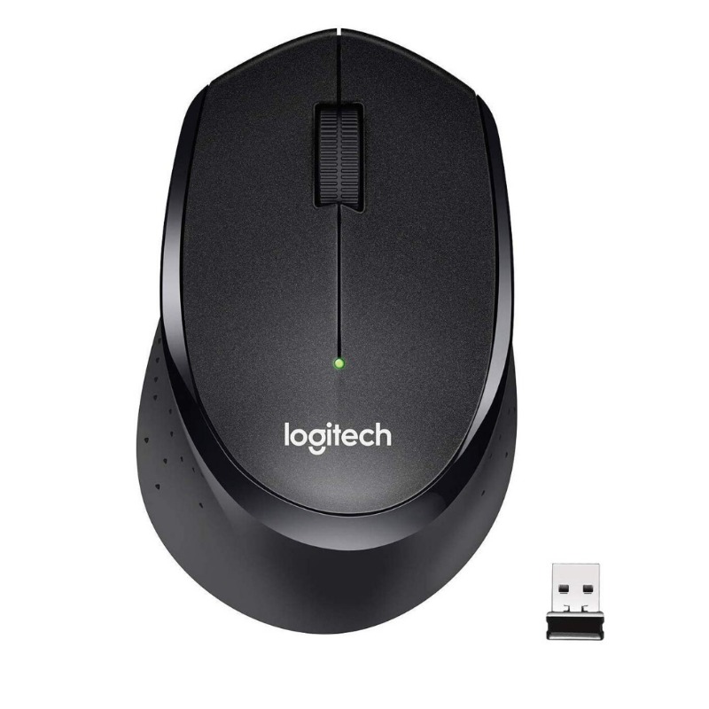 Logitech M330 Silent Plus Wireless Mouse Black-910-004909