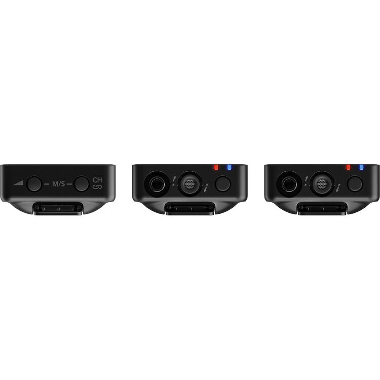 RODE Wireless PRO 2-Person Clip-On Wireless Microphone System/Recorder with Lavaliers (2.4 GHz)