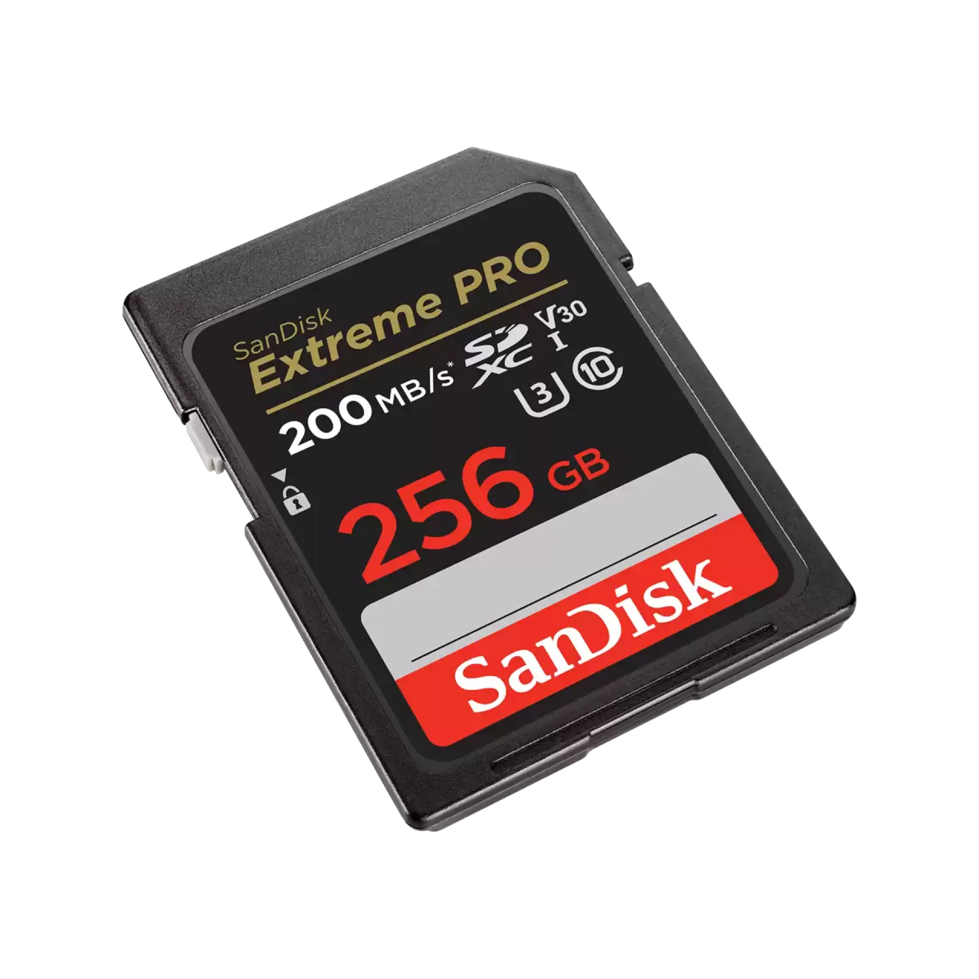 SanDisk Extreme PRO 256GB SDXC UHS-I Card 200MB/s - SDSDXXD