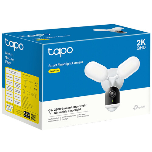 TP-Link Tapo C720 Smart Floodlight Camera - TL-TAPO C720