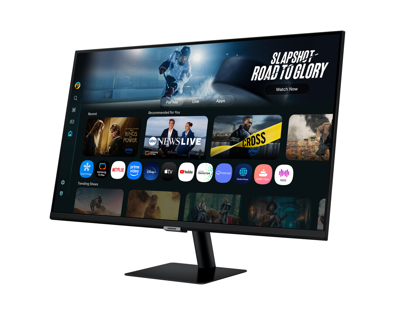 Samsung Vision AI 32" Smart Monitor M7 M70F (Black)-4K-LS32FM700UMXUE