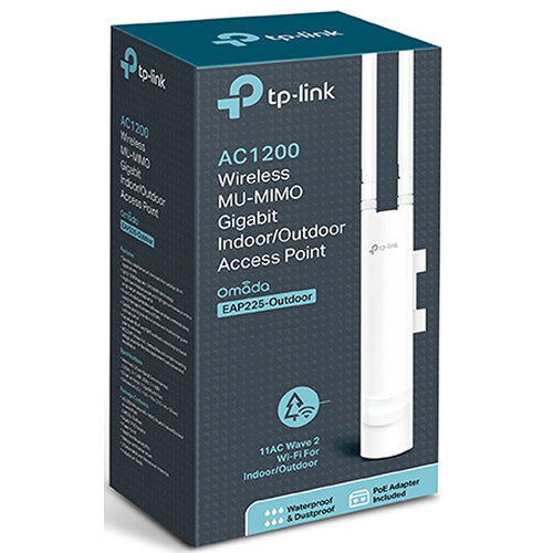 TP-Link AC1200 Wireless MU-MIMO Gigabit Indoor/Outdoor Access Point - TL-EAP225-OUTDOOR
