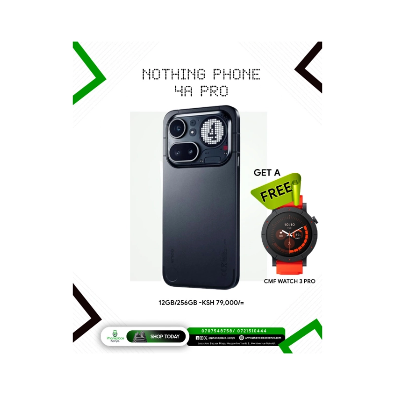 Nothing Phone (4a) Pro 5G 12GB RAM 256GB +Free CMF Watch 3 Pro