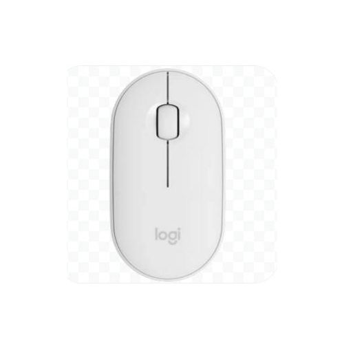 Logitech M350S Pebble Bluetooth Mouse-Tonal white-910-007013