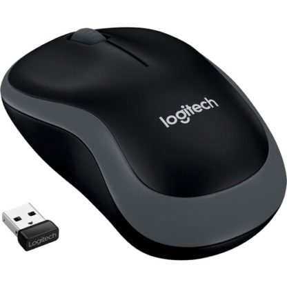 Logitech Grey M185 Wireless Mouse-swift Grey-910-002235