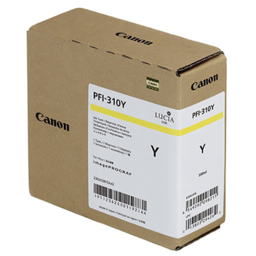 Canon PFI-310Y Yellow Pigment Ink Tank (330mL)