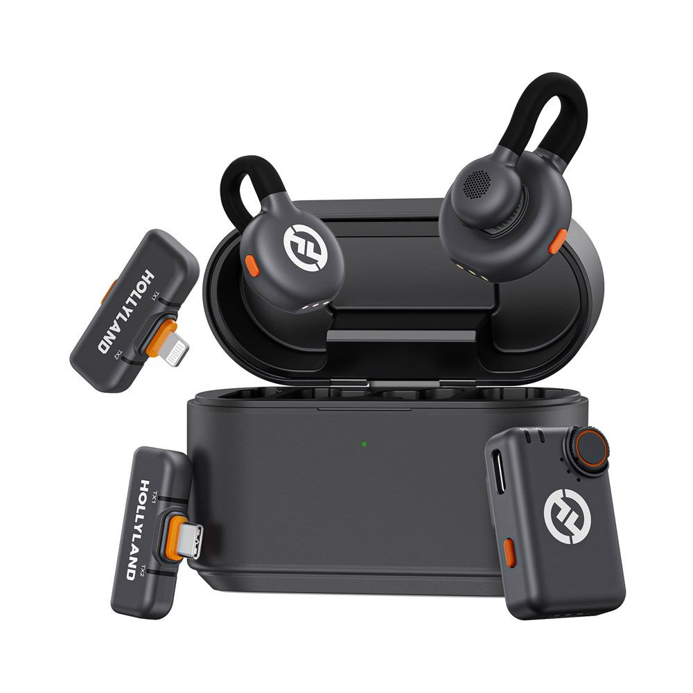 Hollyland LARK M2S Combo 2-Person Wireless Microphone System