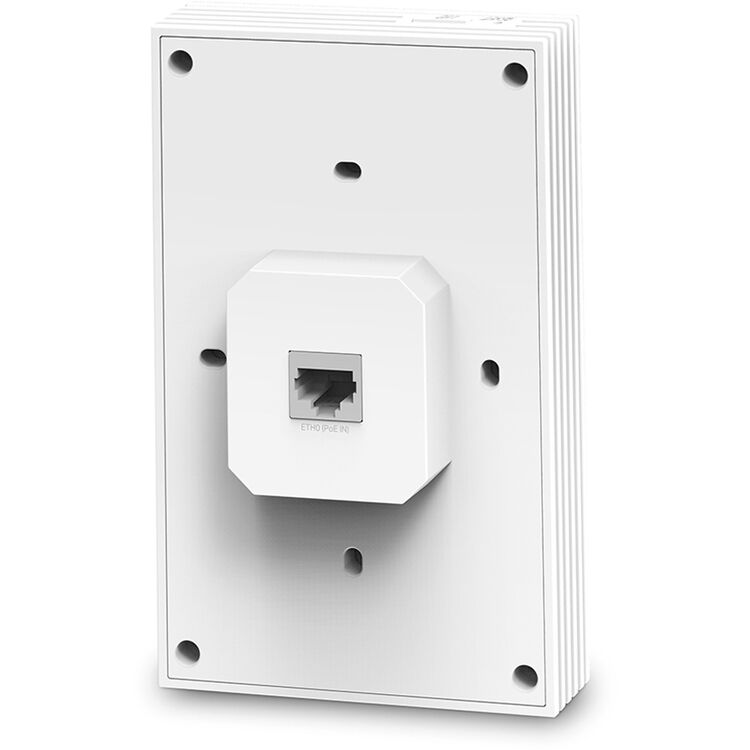 TP-Link AX3000 Wall Plate Wi-Fi 6 Access Point - TL-EAP655-WALL