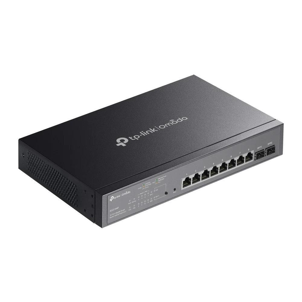TP-Link Omada 10-Port Gigabit Smart PoE+ Switch-SG2210MP