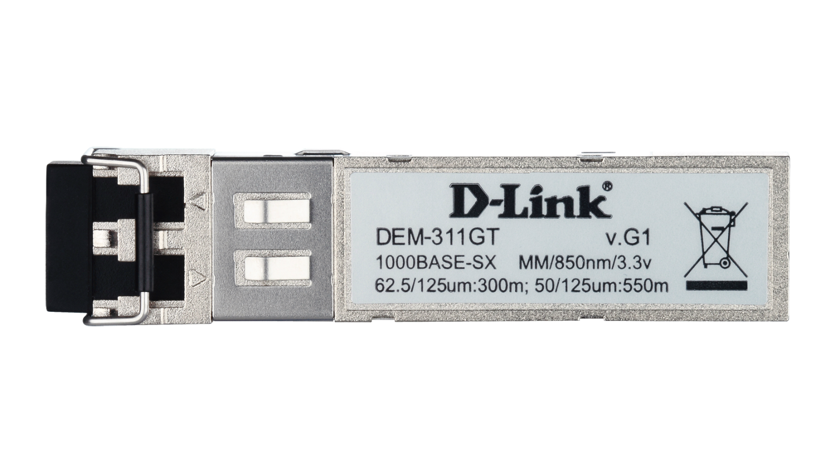 D-Link DEM-311GT 1000Base-SX Multi-Mode Fibre Transceiver