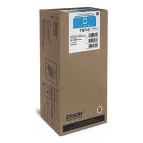 Epson T9742 Cyan XXL Ink Cartridge for WF-C869R Series-C13T974200