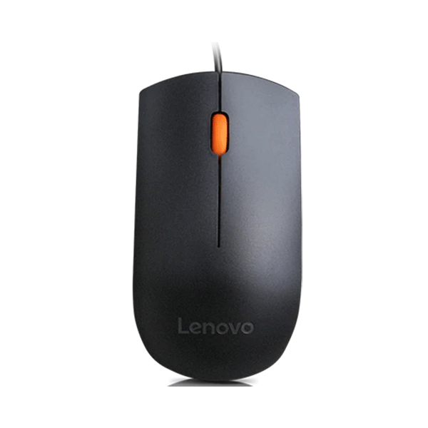 Lenovo 300 Wired USB Mouse - Black - GX30M39704
