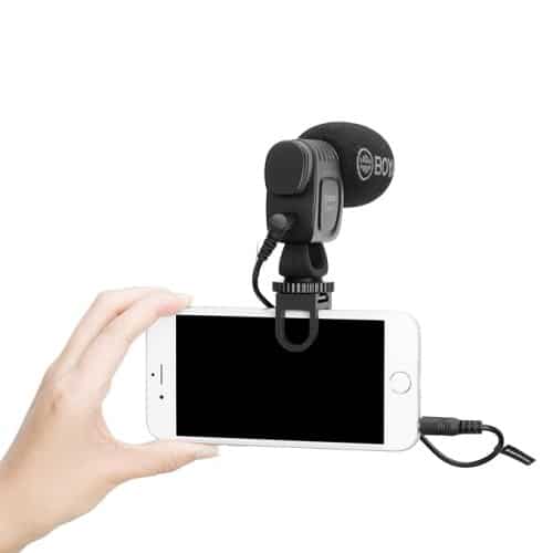 Boya BY-C12 Smartphone Microphone Clamp