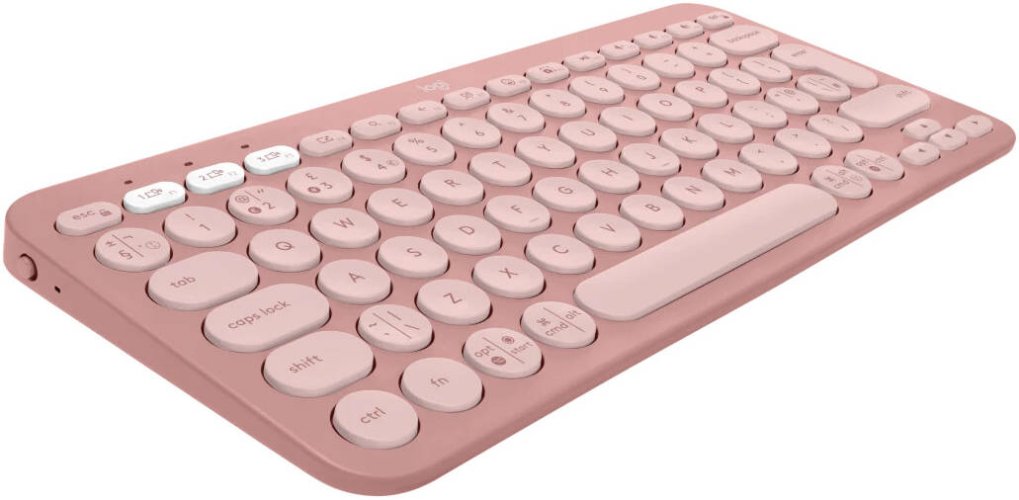 Logitech K380S Multi-Device Bluetooth Keyboard Tonal ROSE-920-011853