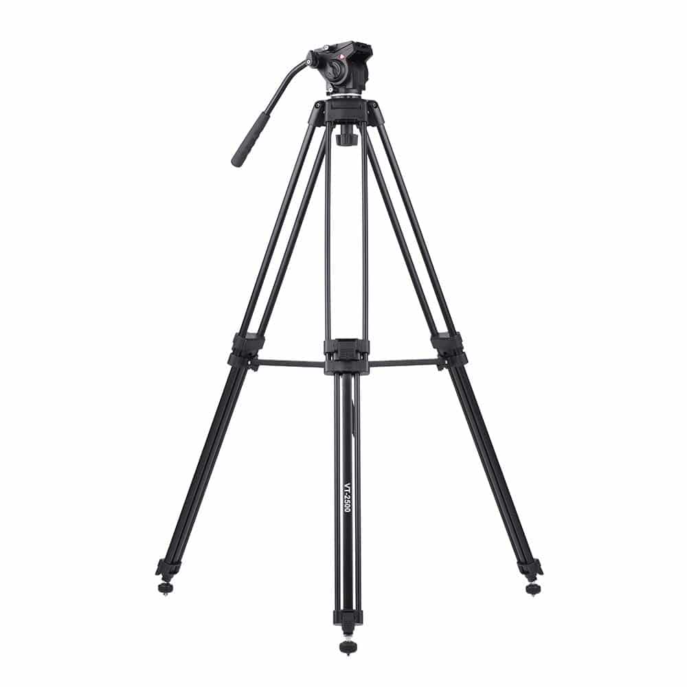 Kingjoy VT-2500+VT-2510 black Professional Video/Camera Tripod Kit