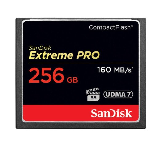 SanDisk Extreme PRO CF 160MB/s 256GB VPG 65 UDMA 7 SDCFXPS-256G-X46