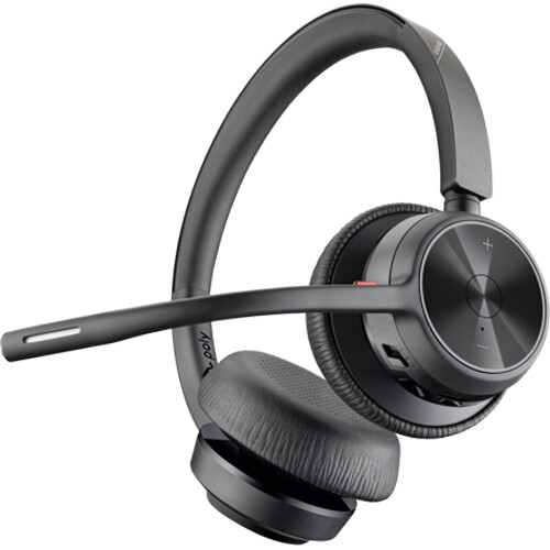 Poly Voyager Focus 2 Wired/ Wireless Bluetooth Stereo Headset -9T9J4AA