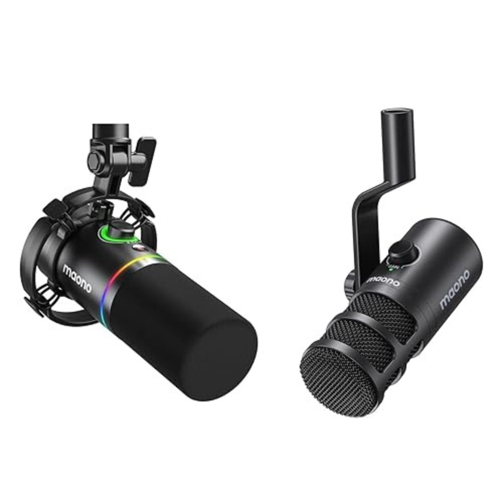 MAONO PD200X USB/XLR Dynamic Microphone(Black)