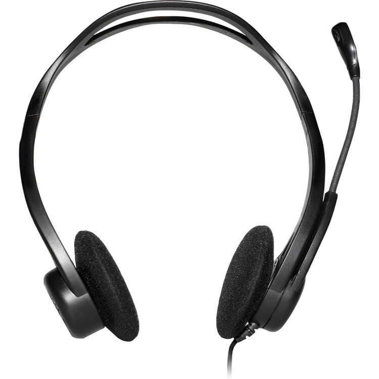 Logitech PC960 USB Headset With Noise-Canceling Mic-981-00836
