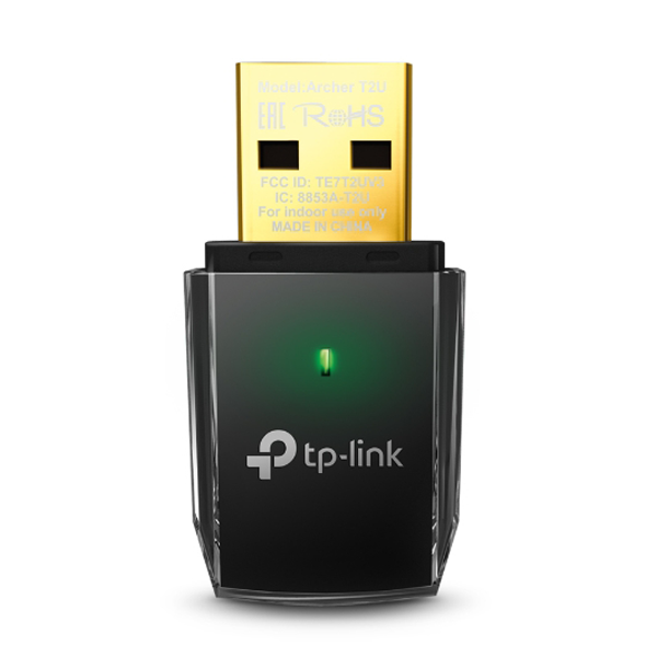 TP-Link AC600 Wireless Dual Band USB Adapter -TL-Archer T2U