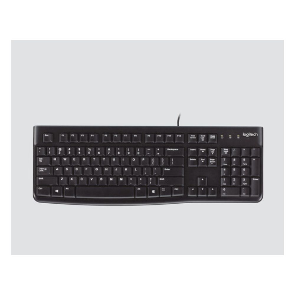 Logitech K120 Wired Keyboard Black (920-002508)