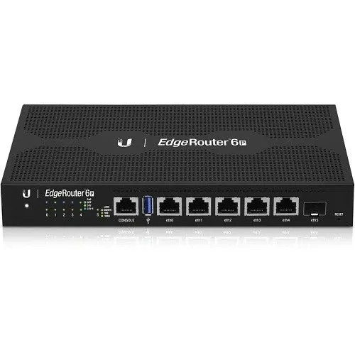 Ubiquiti EdgeRouter ER-6P Gigabit Router with SFP (ER-6P)