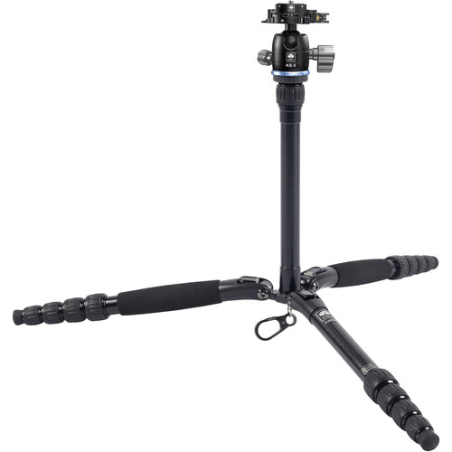 Sirui T-005SK T-0S Series Travel Tripod with B-00 Ball Head (Black, Aluminum)