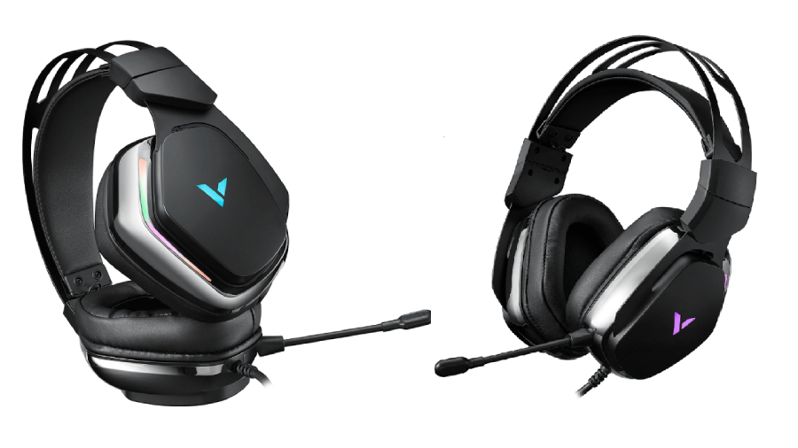 Rapoo USB Gaming Headset Virtual Noise Reduction Microphone VH710 - Black