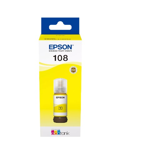 Epson Ink Cartridge 108 Yellow C13T09C44A