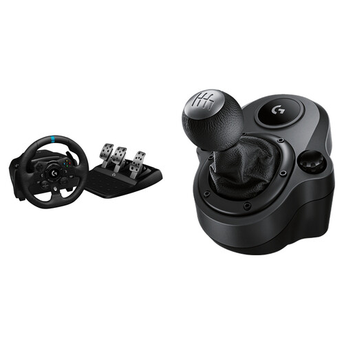 Logitech G G923 TRUEFORCE Sim Racing Wheel and Pedals