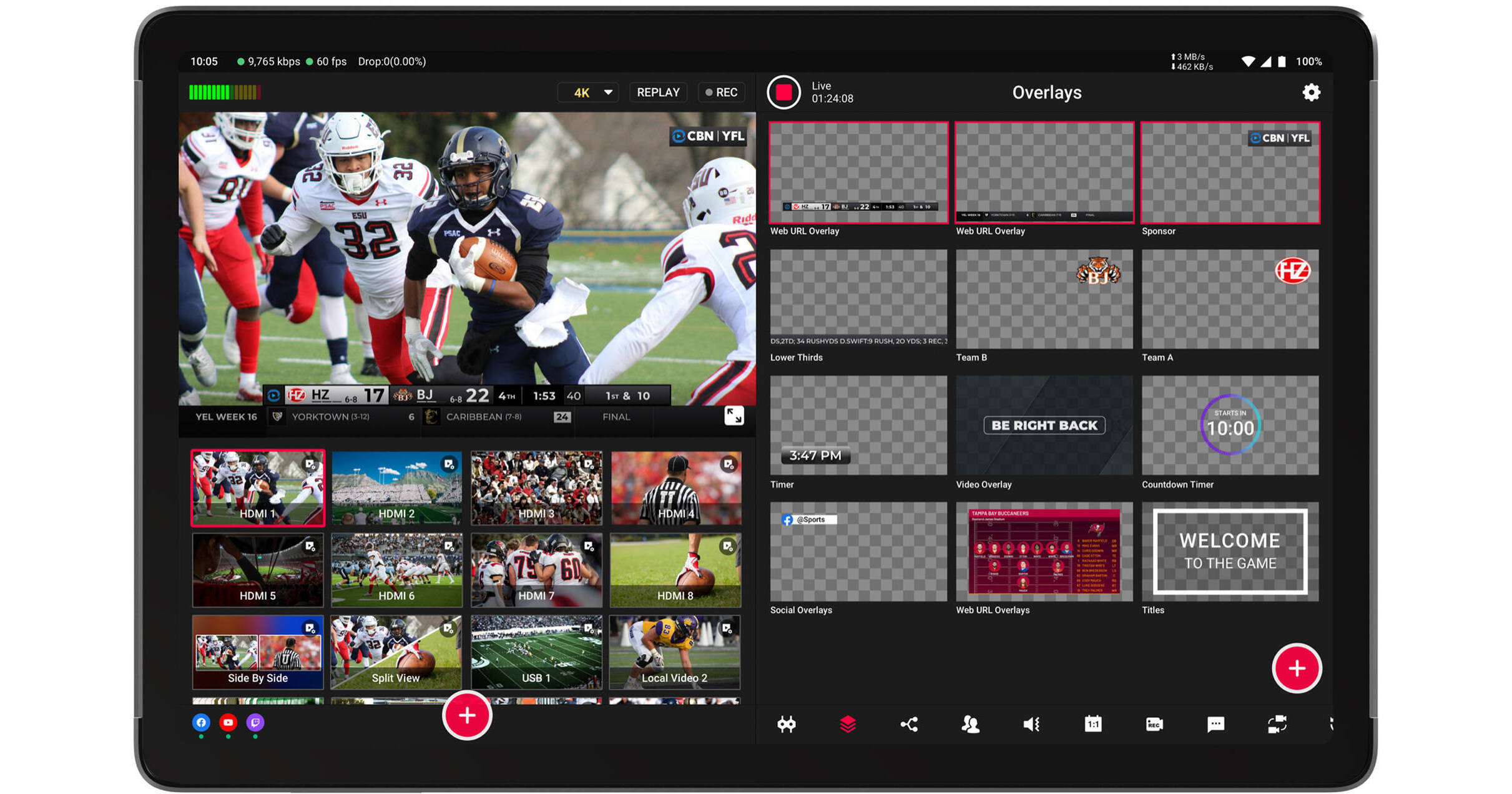 YoloLiv YoloBox Extreme All-in-One Multi-Cam Livestreaming and Switching System