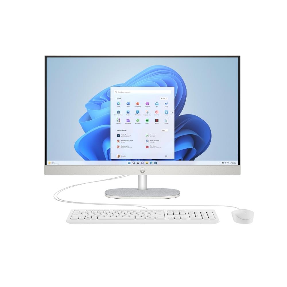 HP All‑in‑One 27‑CR0154NH PC Touch Screen – Intel® Core™ i7‑1355U, 8GB DDR4, 512GB SSD, 27" FHD (a99bmea)