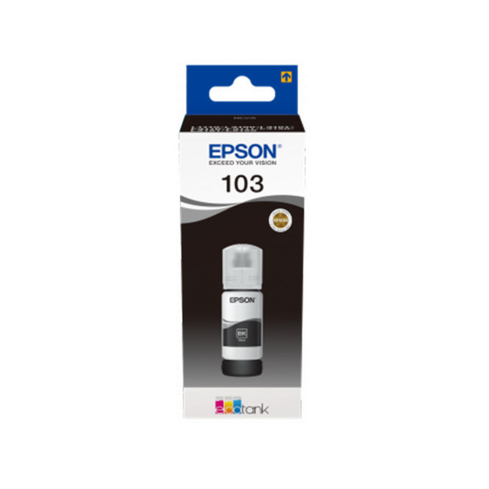 Epson 103 Black Ecotank Ink Bottle- C13t00s14a