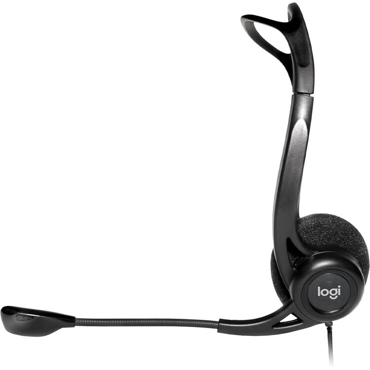 Logitech PC960 USB Headset With Noise-Canceling Mic-981-00836