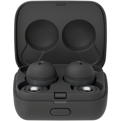 Sony WF-L900 LinkBuds True Wireless Open Earbuds-Dark Gray