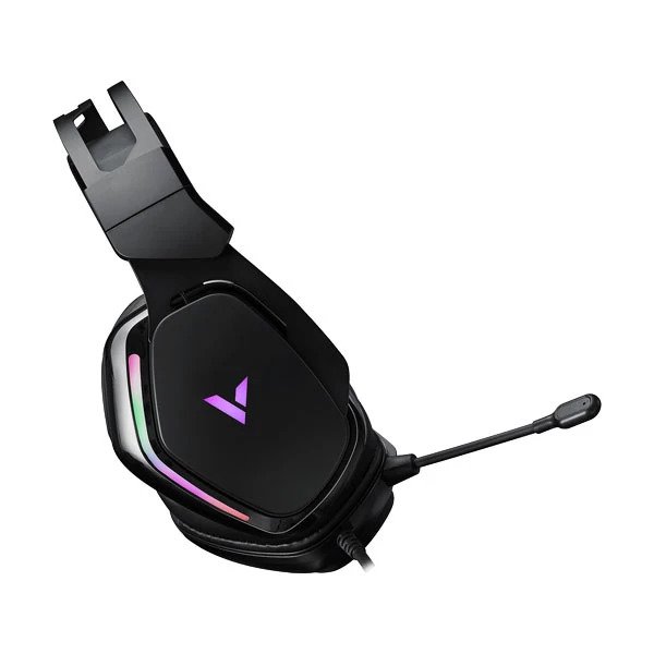 Rapoo USB Gaming Headset Virtual Noise Reduction Microphone VH710 - Black