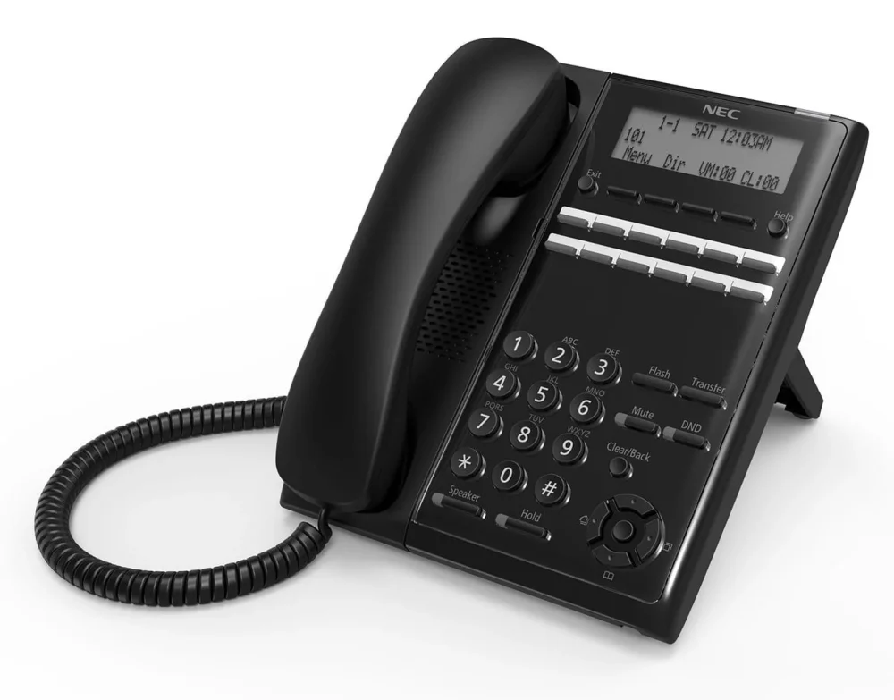 NEC IP7WW-12TXH-B1 12-Button Display Speaker Telephone