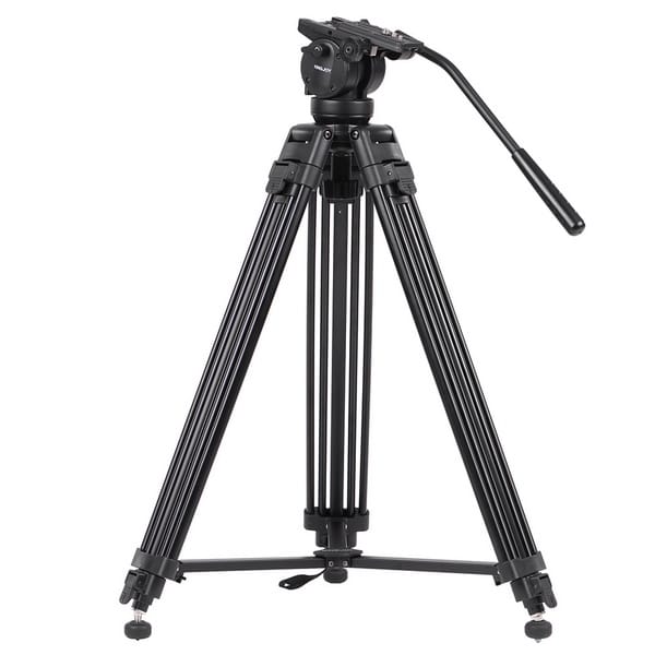 Kingjoy VT-2500+VT-2510 black Professional Video/Camera Tripod Kit