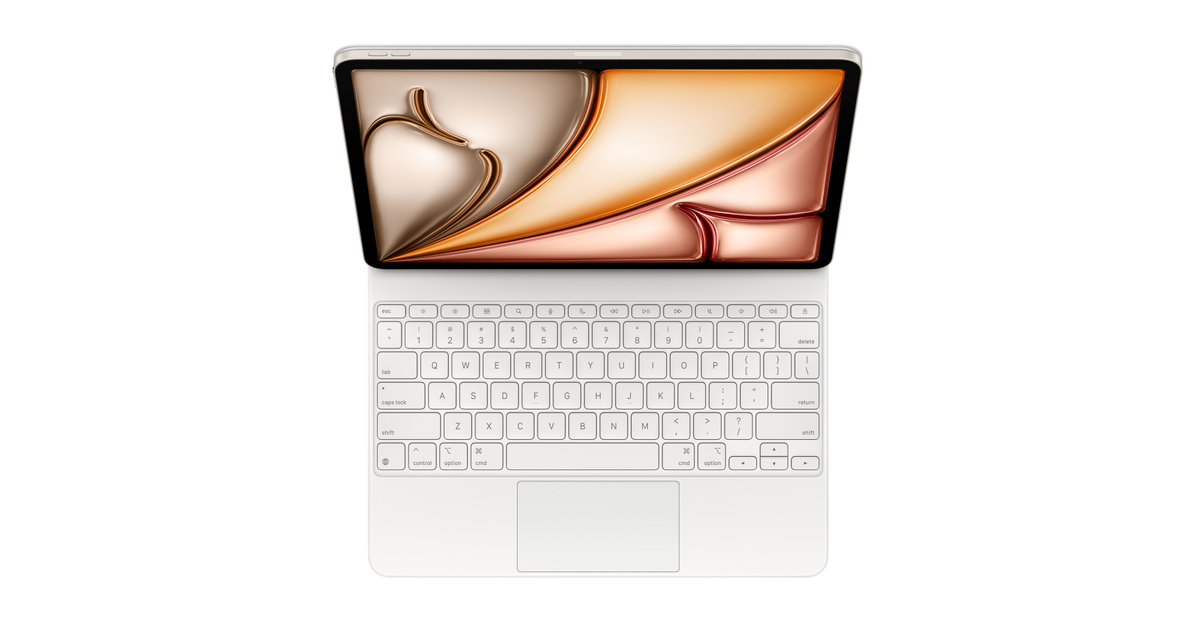 Apple Ipad Magic Keyboard 13 inch M5- White-MWR43LL/A
